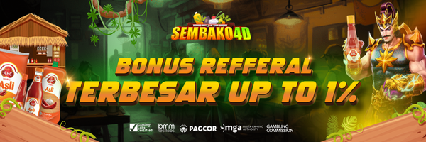 bonus refferal terbesar sembako4d